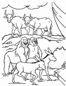 free christian coloring book page