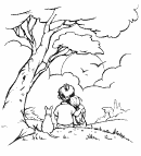 christian coloring page