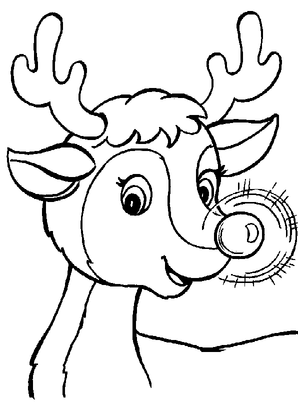 easy christmas coloring pages - photo #30