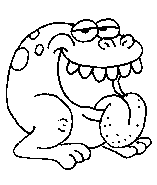 Creature Coloring Pages