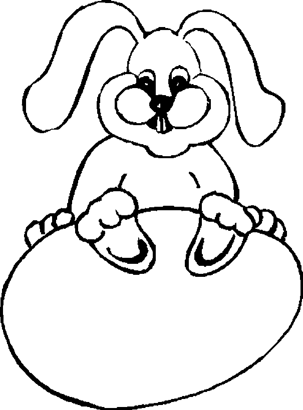 coloring pages of easter. Easter bunny coloring page