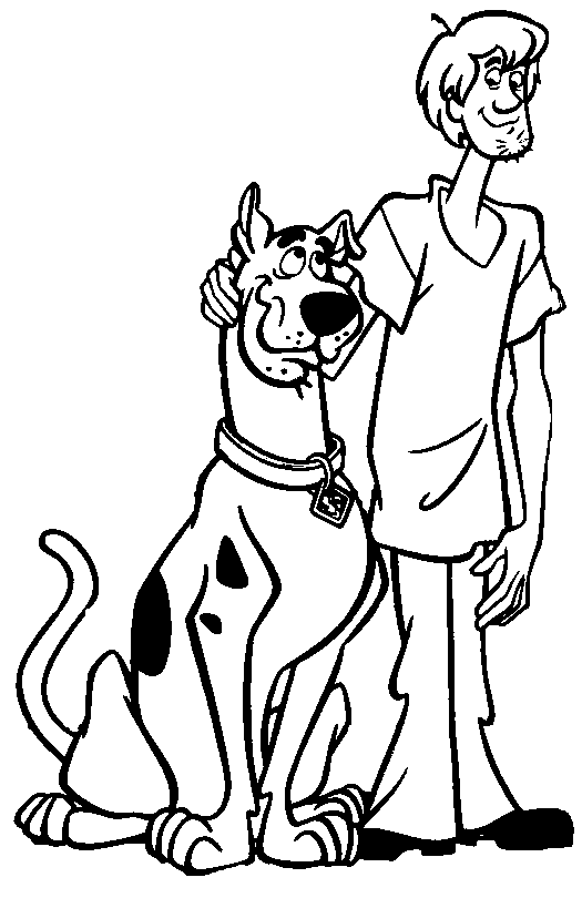 Scooby Doo coloring pages 031