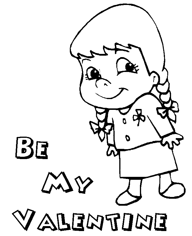 Valentine´s Day Coloring Pages
