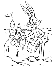 bugs bunny coloring pages