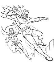 superhero coloring pages