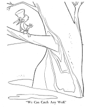Peter and the Wolf coloring pages