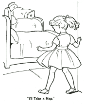 Goldilocks coloring pages