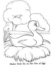 ugly duckling coloring pages