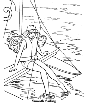 vacation coloring pages