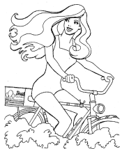 vacation coloring page