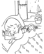 christmas kids coloring pages