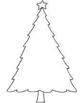 preschool christmas coloring pages