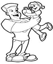 Father´s Day coloring page