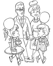 grandparents day coloring pages