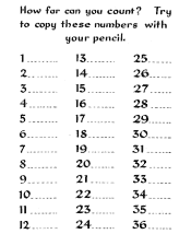 number worksheet coloring pages