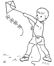 spring coloring page