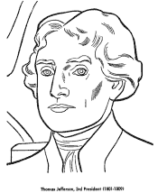 US President coloring pages