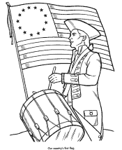 patriotic symbol coloring pages