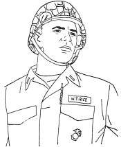 veterans day coloring page