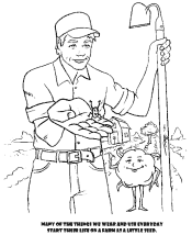 cotton story coloring pages