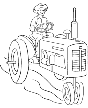 Farm printable coloring pages