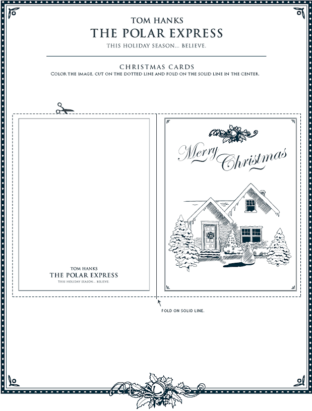 Christmas Craft Coloring Pages