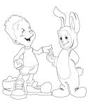 Easter coloring page by CreativeETC.com