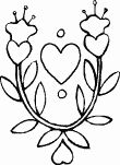 valentines coloring picture